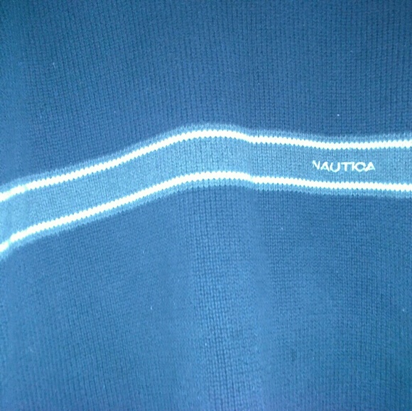 NAUTICA VINTAGE SWEATER XL 100% COTTON - Picture 7 of 8